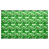 Palm Leaf Print, Emerald and Light Lime Green Stof (Yard (91,4 cm))