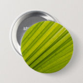 Palm Leaf Ronde Button 7,6 Cm (Voorkant /achterkant)