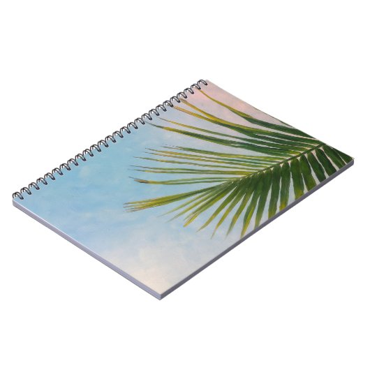 Palm Leaf Spiral Notebook Notitieboek (Linkerzijde)