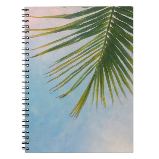 Palm Leaf Spiral Notebook Notitieboek (Voorkant)