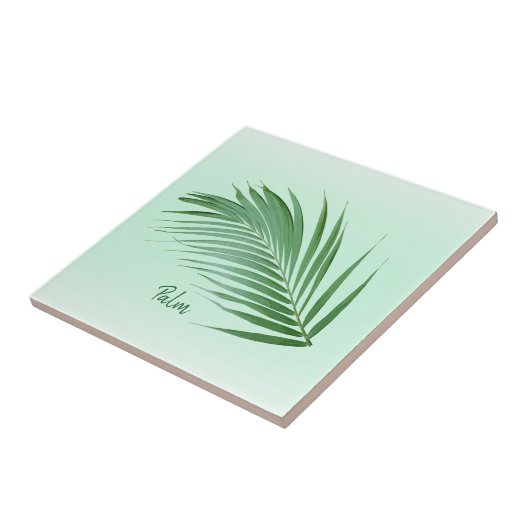 Palm Leaf-Tegel Tegeltje (Zijkant)