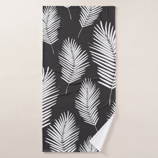 Palm Leafs Pattern Badhanddoek (Badhanddoek)
