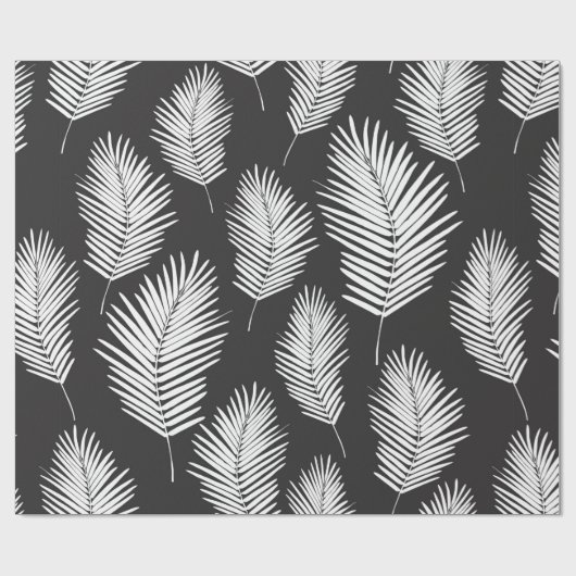 Palm Leafs Pattern Cadeaupapier (Vlak)