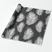Palm Leafs Pattern Cadeaupapier (Uitgerold)