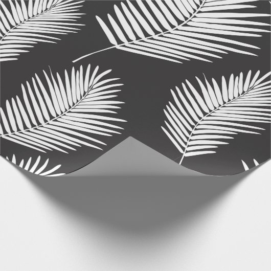 Palm Leafs Pattern Cadeaupapier (Hoek)