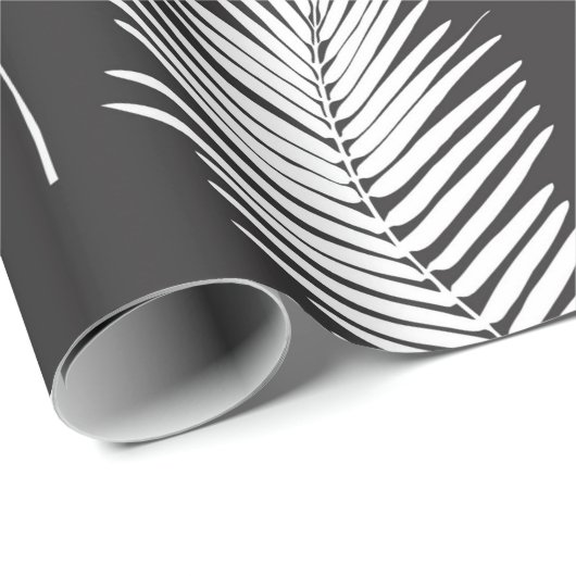 Palm Leafs Pattern Cadeaupapier (Rol Hoek)