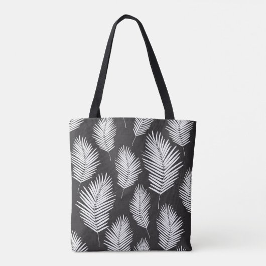 Palm Leafs Pattern Tote Bag (Achterkant)