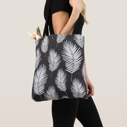 Palm Leafs Pattern Tote Bag (Dichtbij)