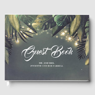 Palm Leaves Beach Bruiloft Gastenboek