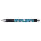 Palm Leaves Blue Pattern Pen (Voorkant)