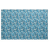 Palm Leaves Blue Pattern Stof (Fat Quarter)