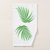 Palm Leaves Design Bath Towel Set Bad Handdoek (Handdoek)