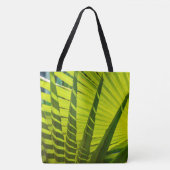 Palm Leaves Fan, Kauai, Hawaïaanse strandtas Tote Bag (Voorkant)