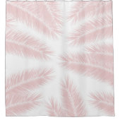 Palm Leaves Finesse Patroon 3 Douchegordijn (Voorkant)