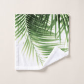 Palm Leaves Green Vibes #9 Bad Handdoek (Wasdoekje)