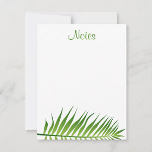 Palm Leaves Handschrift Script Sjabloon Floral
