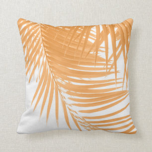 Palm Leaves Marigold Vibes #1 #tropical #decor  Kussen