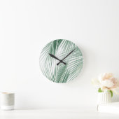 Palm Leaves Oerwoud Dream #1 #tropical #wall #deco Ronde Klok (Huis)
