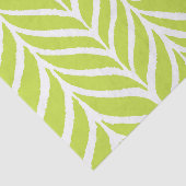 Palm Leaves Patroon Chartreuse Groen Tissuepapier (Detail)