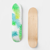 Palm Leaves Patroon Skateboard - Tropische zomer (Voorkant)