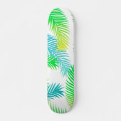 Palm Leaves Patroon Skateboard - Tropische zomer (Voorkant)