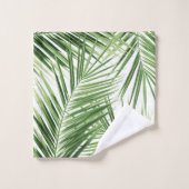Palm Leaves Pattern Dream #1 #tropical #wall #art Bad Handdoek (Wasdoekje)