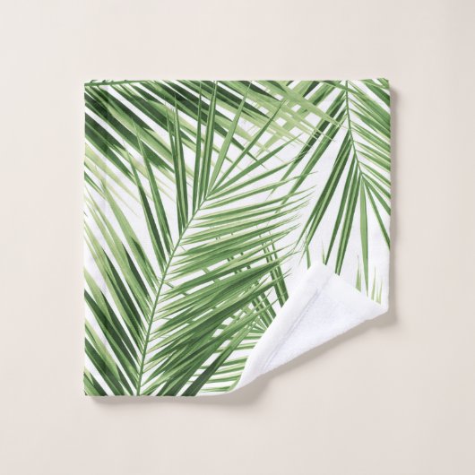 Palm Leaves Pattern Dream #1 #tropical #wall #art Bad Handdoek (Wasdoekje)