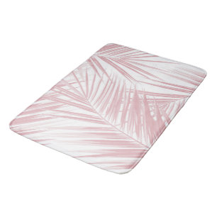 Palm Leaves Pattern Dream 5 #tropisch#kunst Badmat