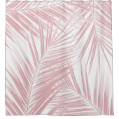 Palm Leaves Pattern Dream 5 #tropisch#kunst Douchegordijn (Voorkant)