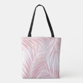 Palm Leaves Pattern Dream 5 #tropisch#kunst Tote Bag (Achterkant)