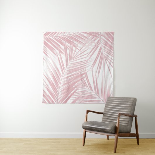 Palm Leaves Pattern Dream 5 #tropisch#kunst Wandkleed (In situ)