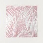 Palm Leaves Pattern Dream 5 #tropisch#kunst Wandkleed (Voorkant)