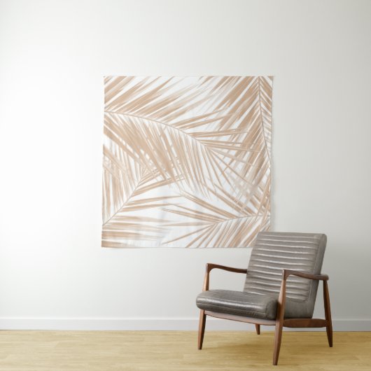 Palm Leaves Pattern Dream 6 #tropisch#kunst Wandkleed (In Situ (horizontaal))