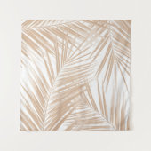 Palm Leaves Pattern Dream 6 #tropisch#kunst Wandkleed (Voorkant)
