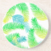 Palm Leaves Pattern Onderzetter - Tropische Botani (Voorkant)