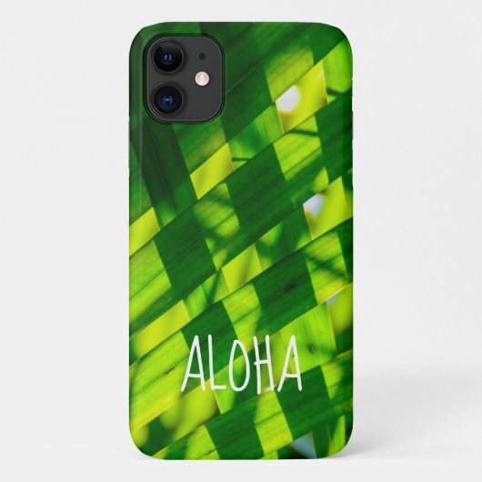 Palm Leaves Pset, Kapaa, Kauai, Hawaii Case-Mate iPhone Case (Achterkant)