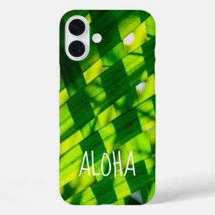 Palm Leaves Pset, Kapaa, Kauai, Hawaii Hoesje-Mate iPhone 16 Plus Hoesje