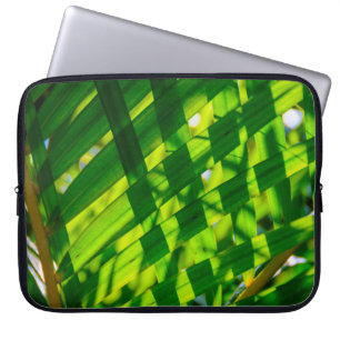 Palm Leaves Pset, Kapaa, Kauai, Hawaii Wetsuit, Laptop Sleeve