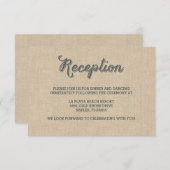 Palm Leaves Weddenschappen Informatiekaartje (Voorkant / Achterkant)