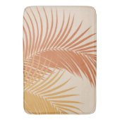 Palm leest gele Oranje vibes #1 #tropical #art Badmat (Voorkant Verticaal)