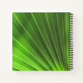 Palm Life Palm Green Frond Palm Tree Notitieboek (Achterkant)