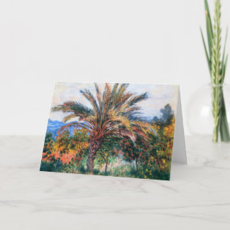 Palm MONET in Bordighera 1884 Wenskaart Kaart
