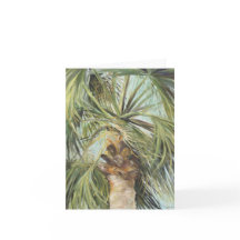 Palm" Notecard de "van het paradijs