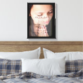 Palm of His Hands GEDICHT CANVAS PRINT (Insitu (Slaapkamer))