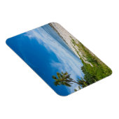 Palm-omzoomde Kolovai-strand Magneet (Rechterzijde)