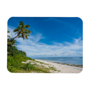 Palm-omzoomde Kolovai-strand Magneet