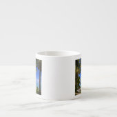 Palm omzoomde strand Cook Eilanden 2 Espresso Kop (Voorkant)