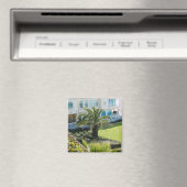 Palm op Oceanside CA Magneet (Insitu (Vaatwasser))