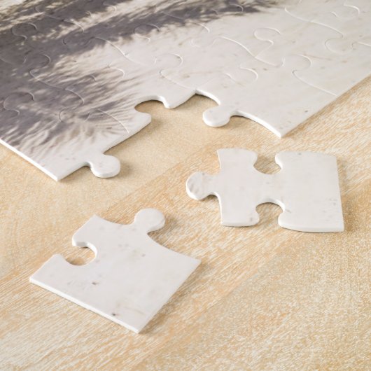 Palm op White Sand Beach Legpuzzel (Zijkant)