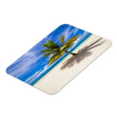 Palm op White Sand Beach Magneet (Linkerzijde)